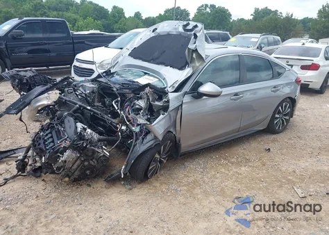 2022 Honda Civic Ex-L from USA, damaged, VIN 19XFL1H71NE003643